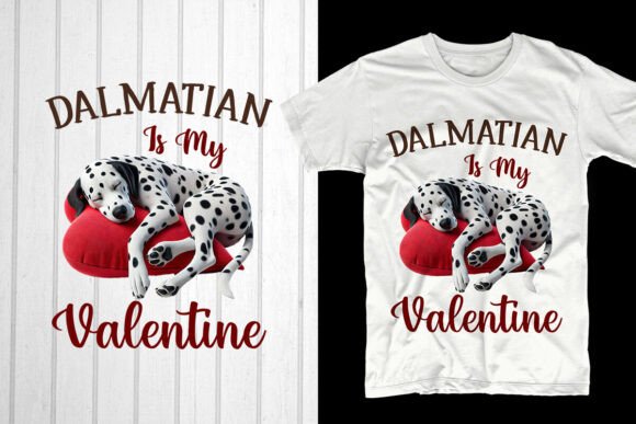 Dalmatian is My Valentine: A Stylish Choice for Your POD Business