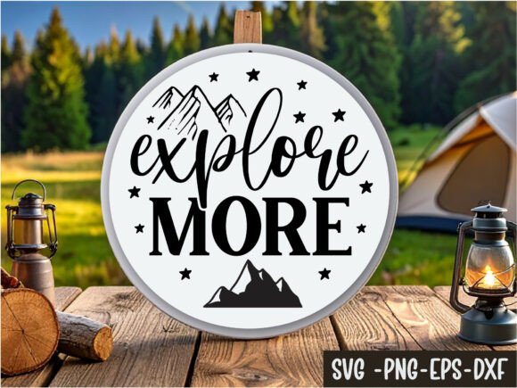 Explore More Round Sign Svg