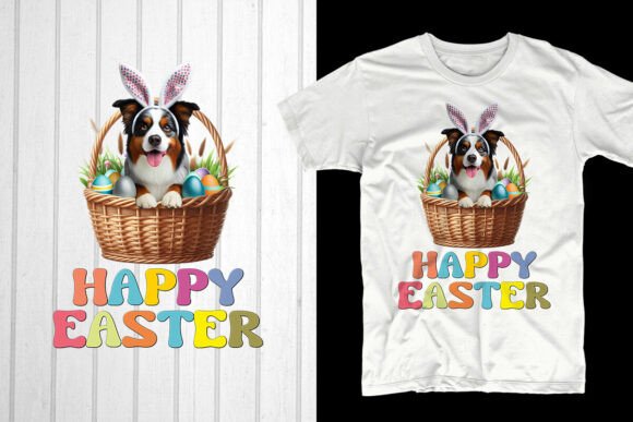 Happy Easter Aussie Dog