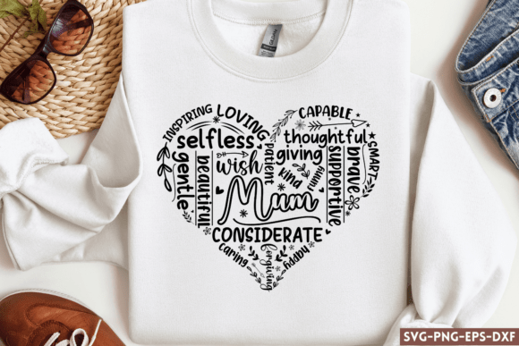 Mother’s Day Heart SVG 1: A Creative Essential for Crafters