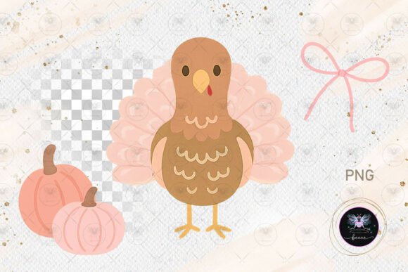 Thanksgiving Turkey Pumpkin Clipart